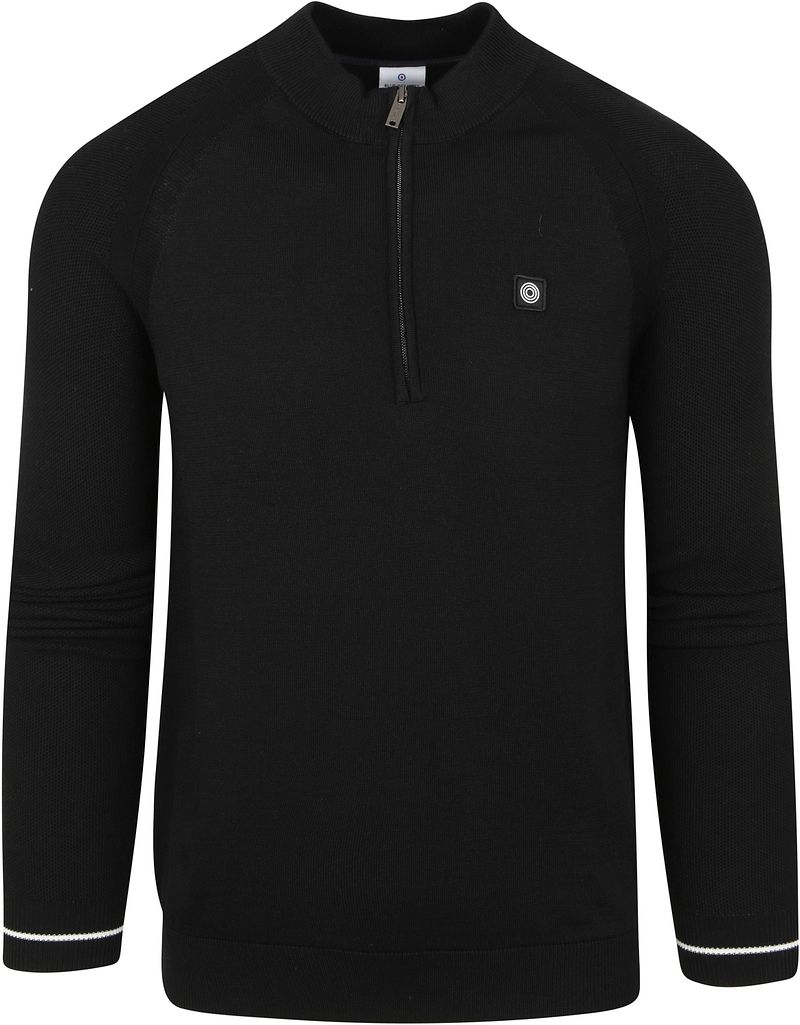 Blue Industry Pull Zippé Noir taille S