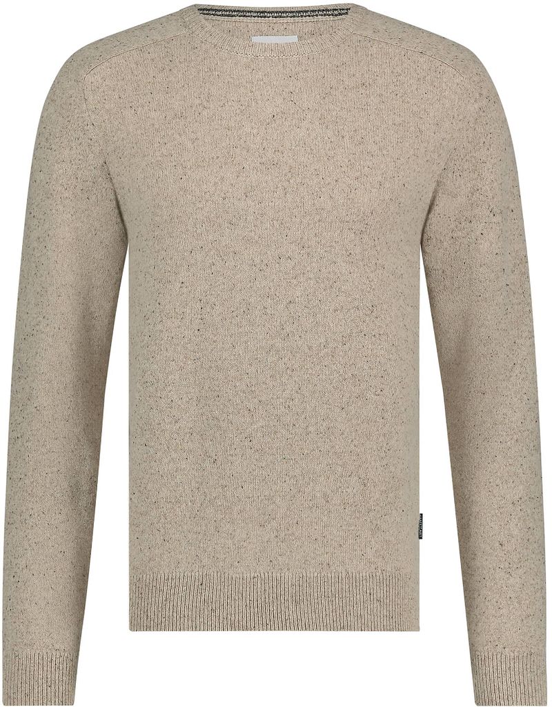 State Of Art Sweater Trui Donegal Melange Beige