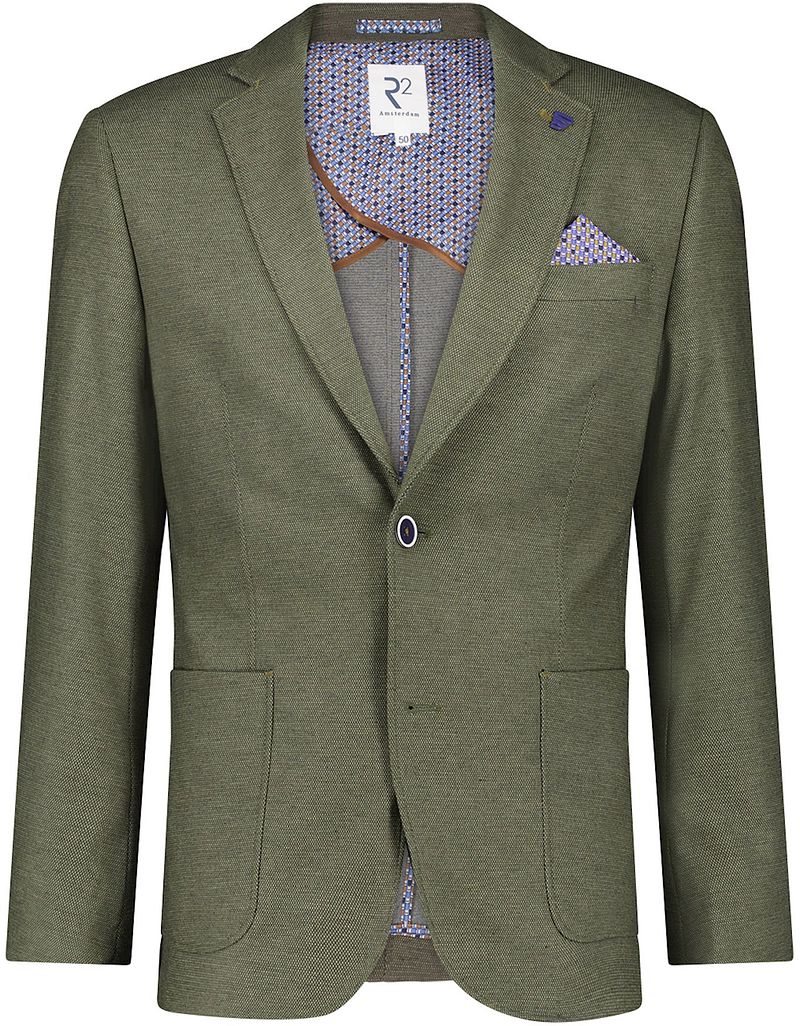 R2 Amsterdam R2 Jersey Colbert Birdseye Groen