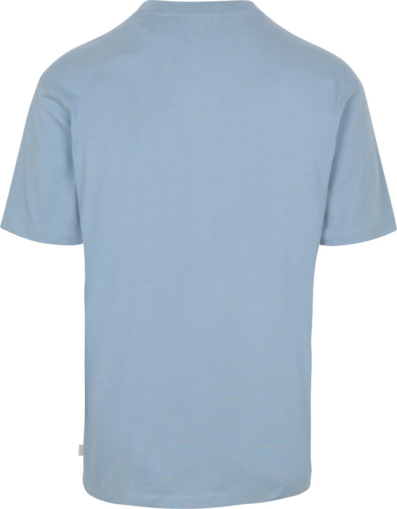 Scotch and Soda T-shirt Print Blauw