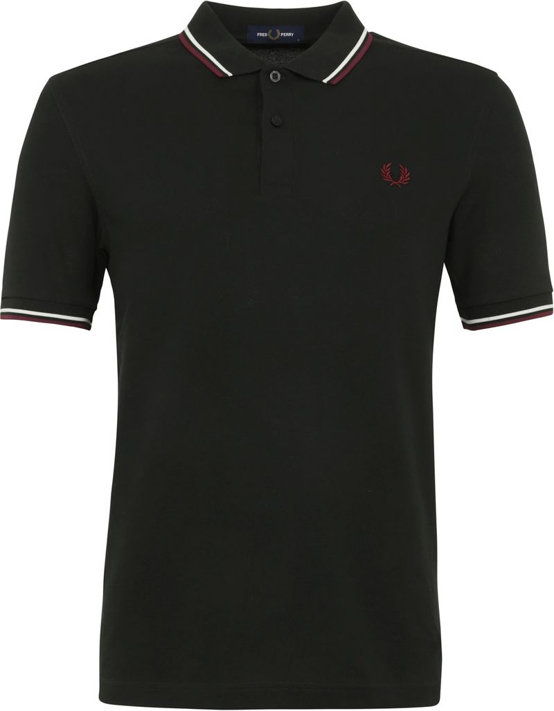 Fred Perry Donkergroen Polo