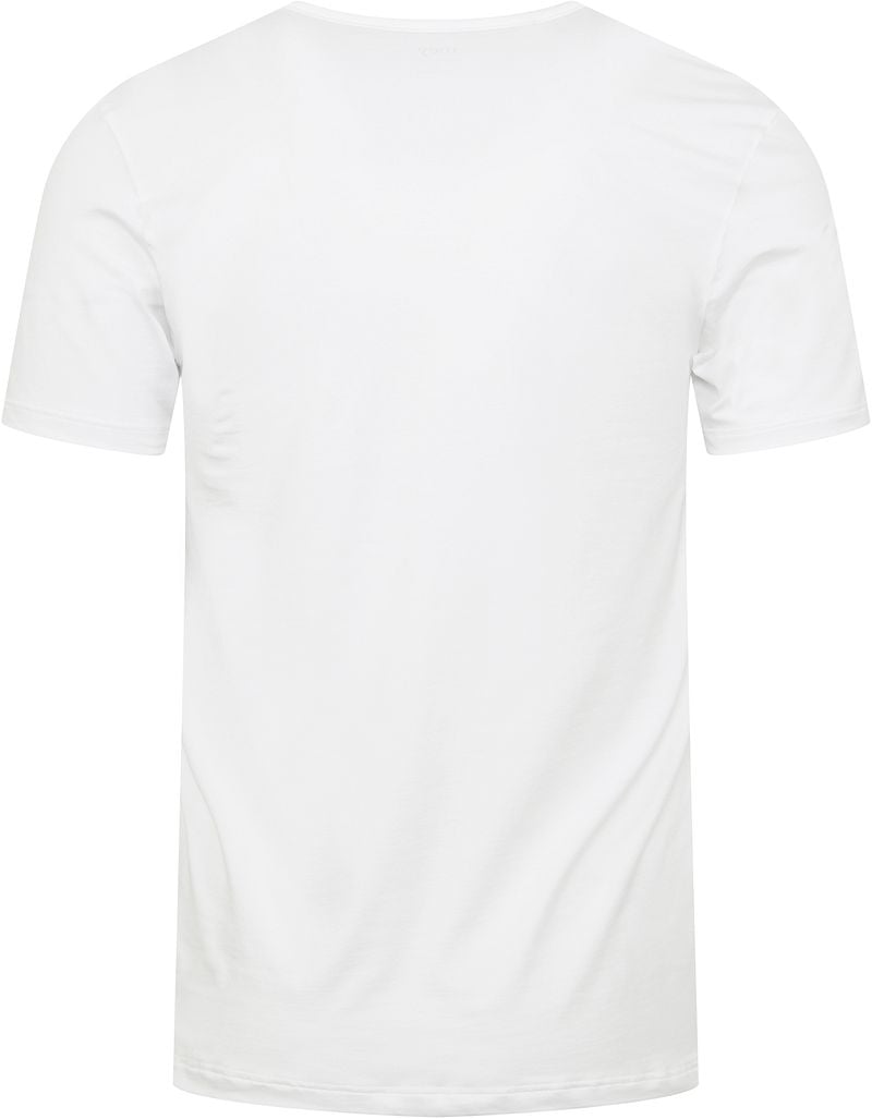 Mey V-Ausschnitt Dry Cotton T-Shirt Weiß - Größe 3XL günstig online kaufen