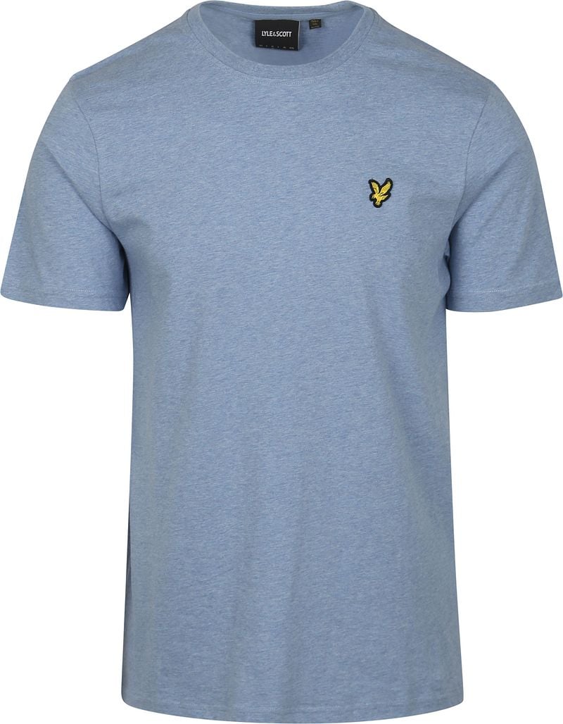 Lyle und Scott T-Shirt Heather Blau - Größe S günstig online kaufen