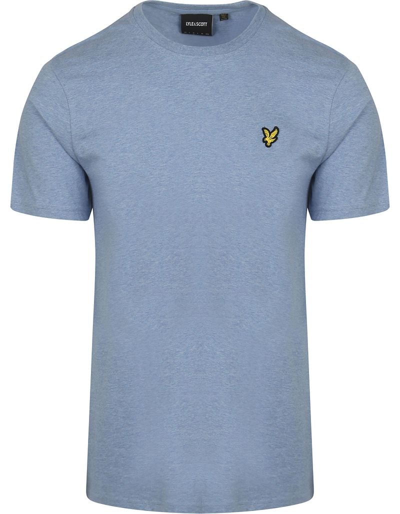 Lyle und Scott T-Shirt Heather Blau - Größe L günstig online kaufen