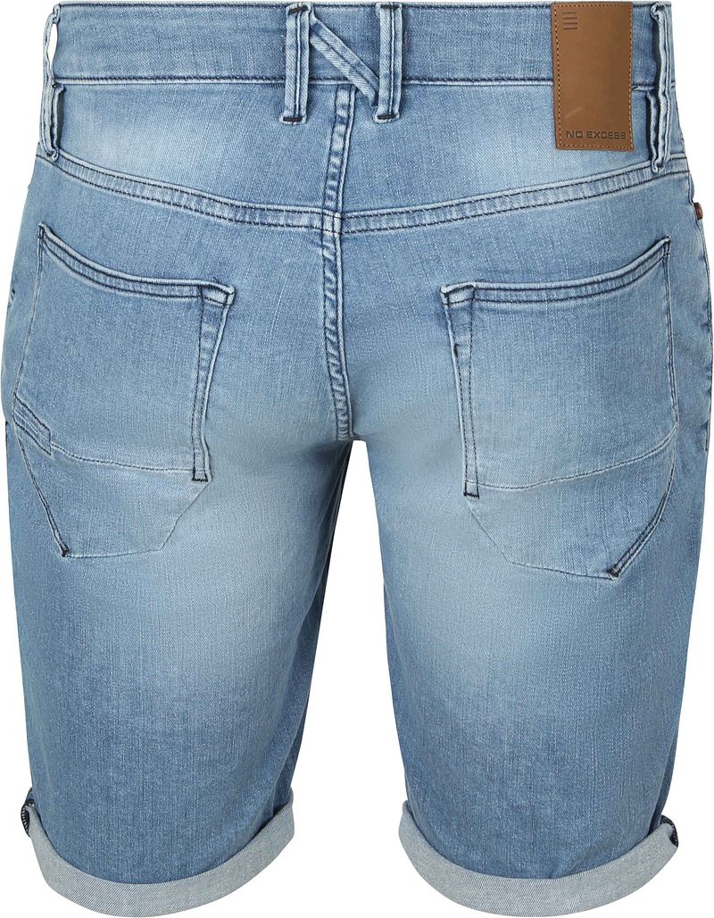 No Excess Short Denim Stretch Bleach