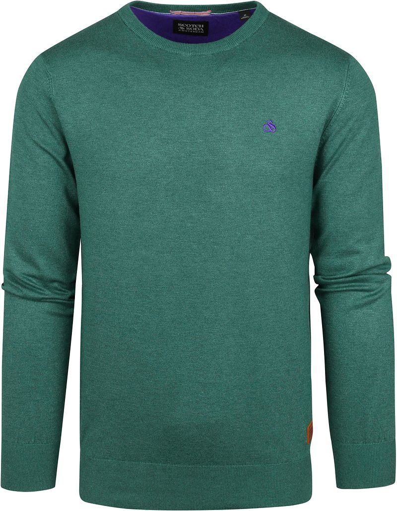 Scotch and Soda Pull  Vert Vert foncé taille M