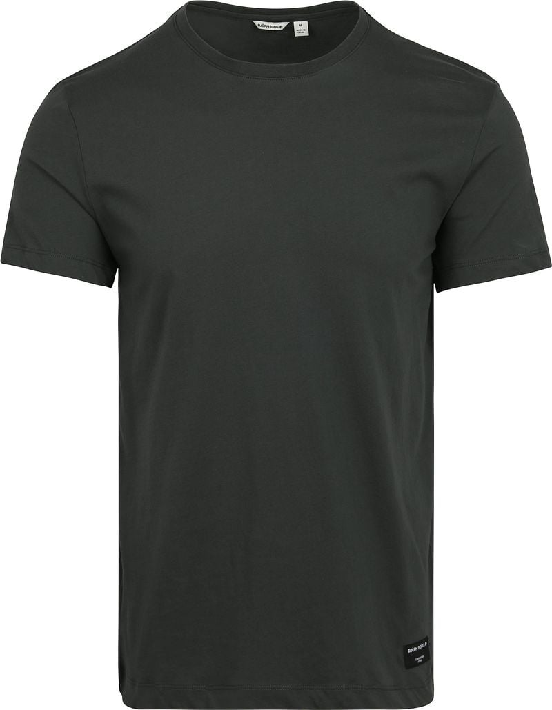 Bjorn Borg Basic T-Shirt Urban Grun - Größe M günstig online kaufen