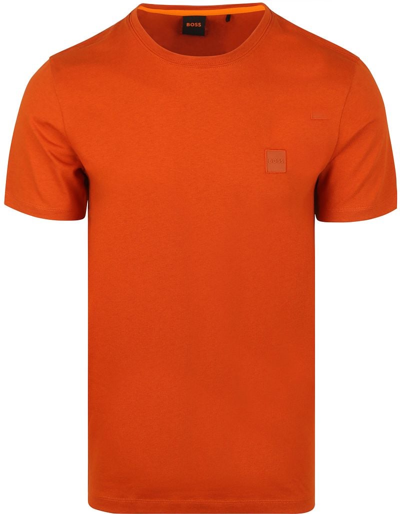 Boss T-shirt Tales Oranje