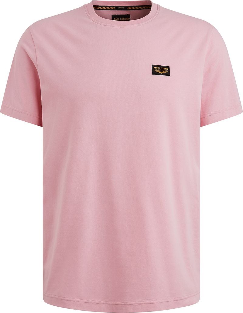 PME LEGEND Heren Polo's & T-shirts Guyver Tee Roze