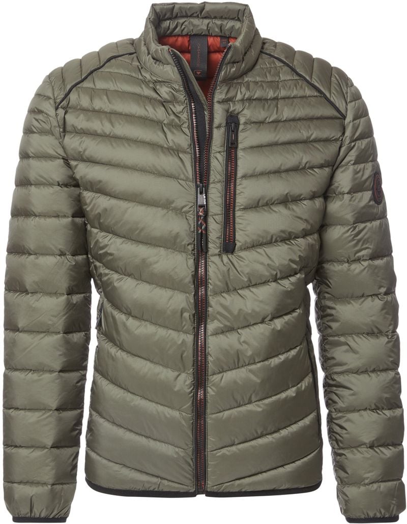 Casa Moda Jas Puffer Groen