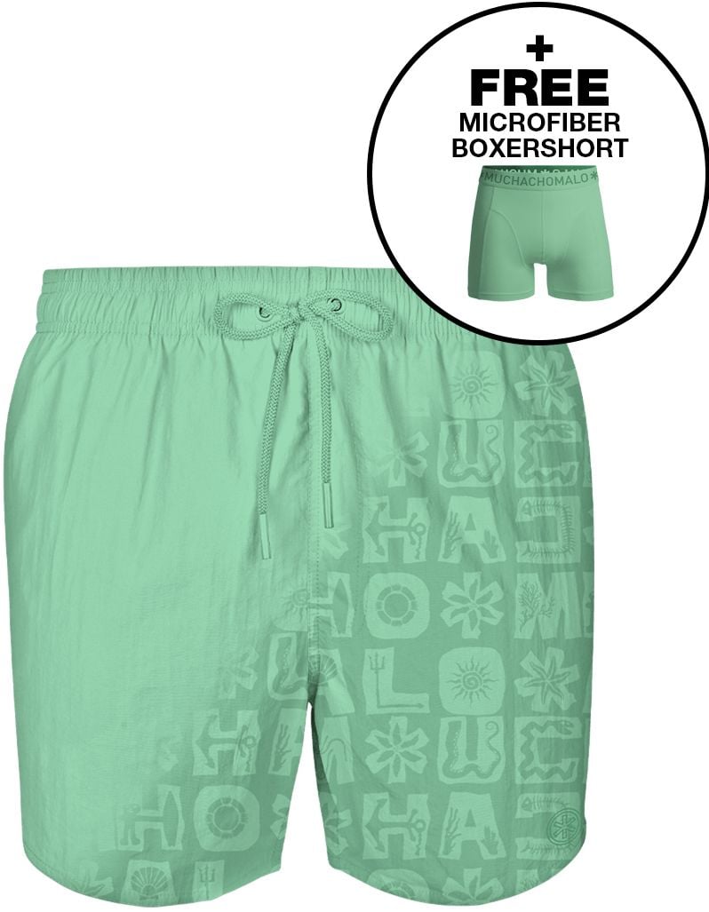 Muchachomalo Badeshorts Türkis  - Größe XXL günstig online kaufen