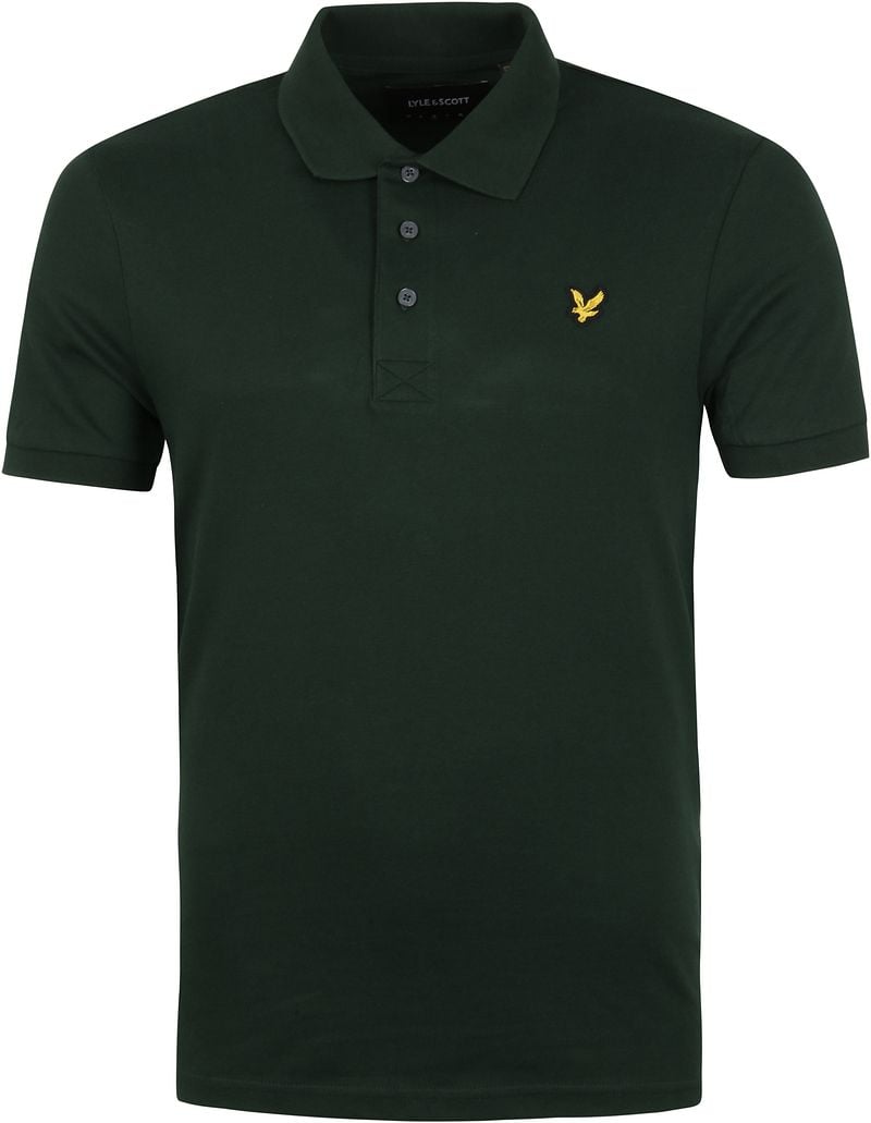 Lyle and Scott Poloshirt Dunkelgrün - Größe XS günstig online kaufen