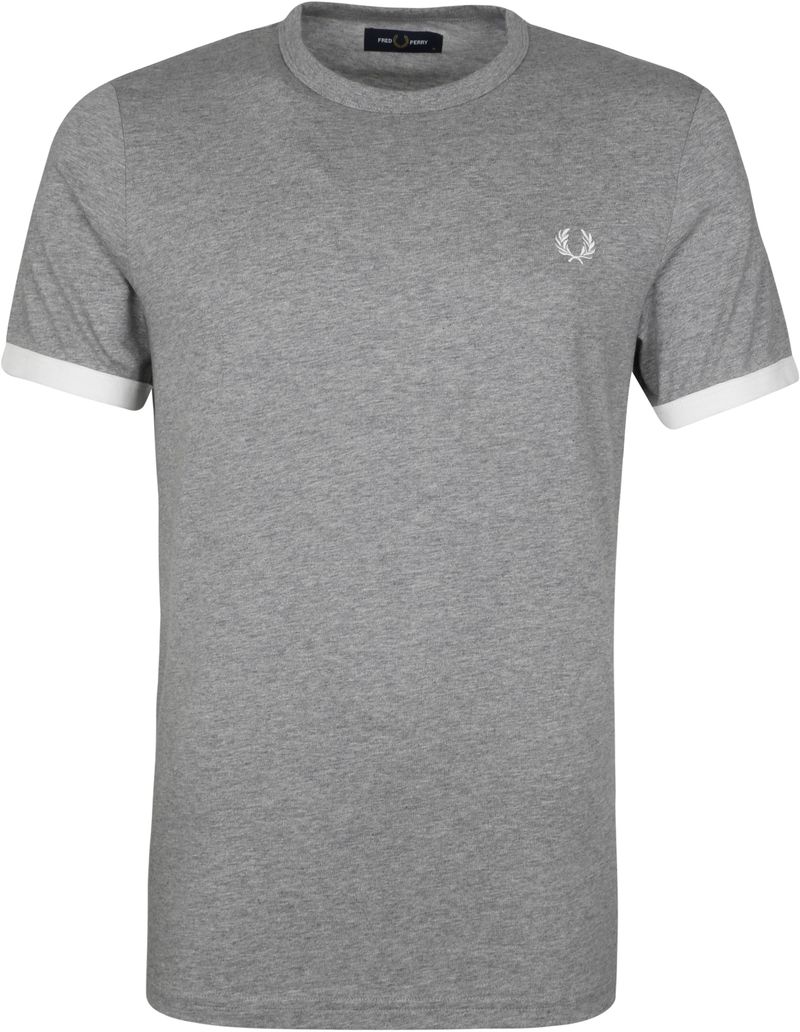 Fred Perry T-shirt M3519 Grijs