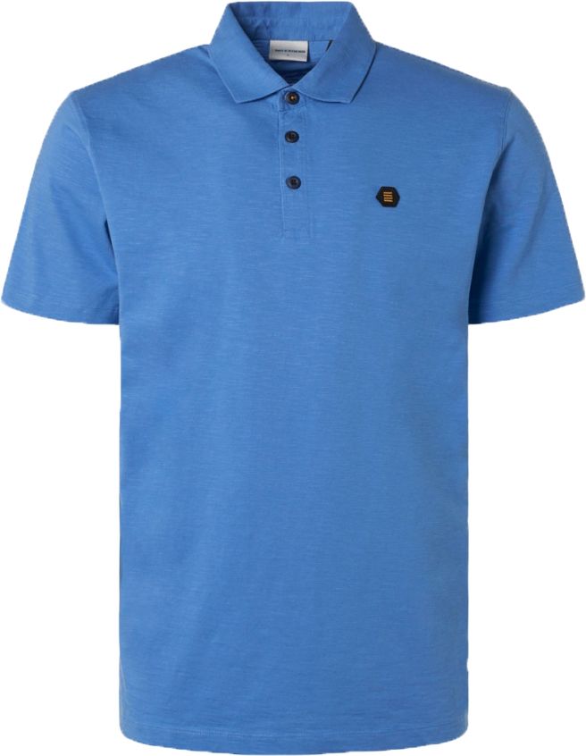 No-Excess Slub Polo Bleu taille XL