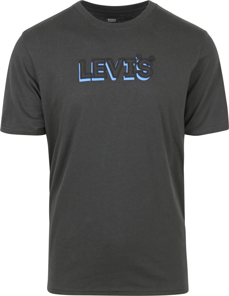 Levi's Relaxed T-Shirt Zwart