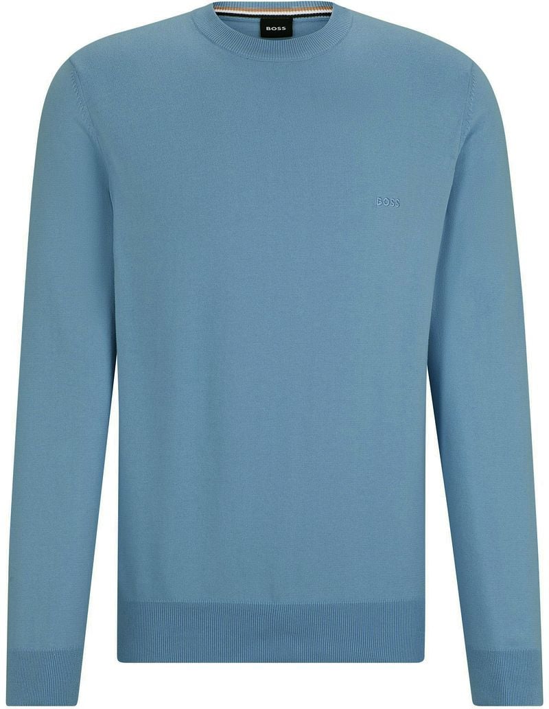 Boss Gebreide pullover met ronde hals model 'Pacas'