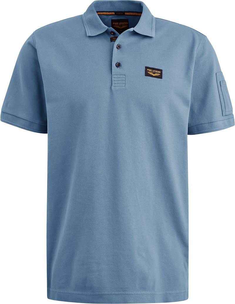 PME Legend Poloshirt Trackway Blau - Größe 3XL günstig online kaufen