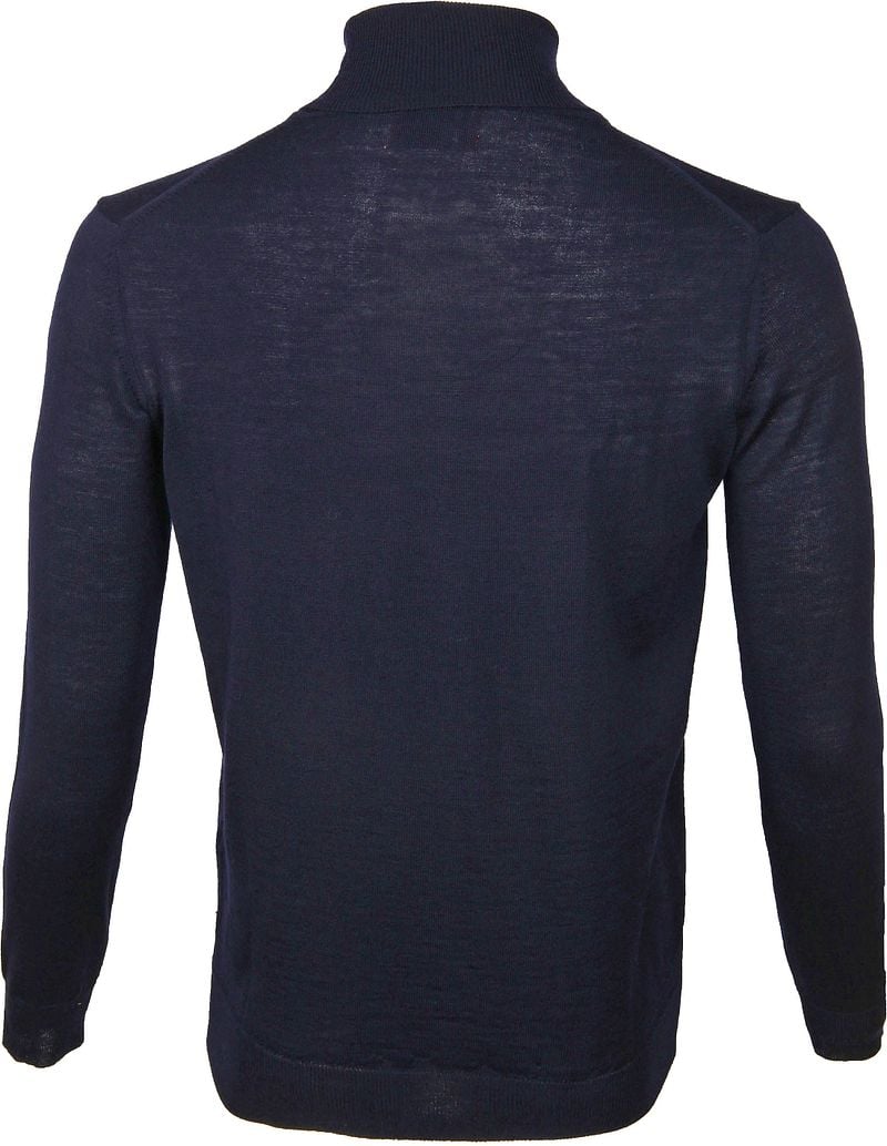 Suitable Merino Rollkragen Pullover Dunkelblau - Größe M günstig online kaufen