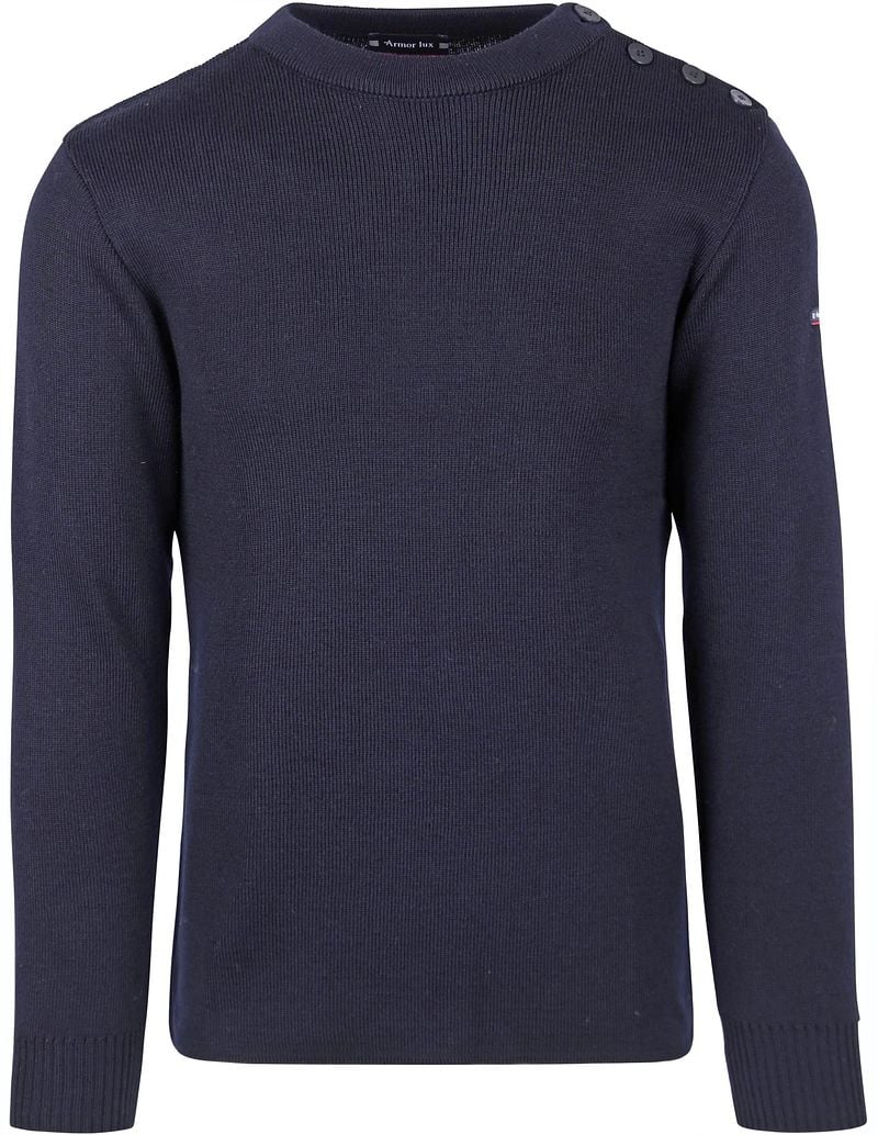 Armor-lux Fouesnant Trui Wol Navy