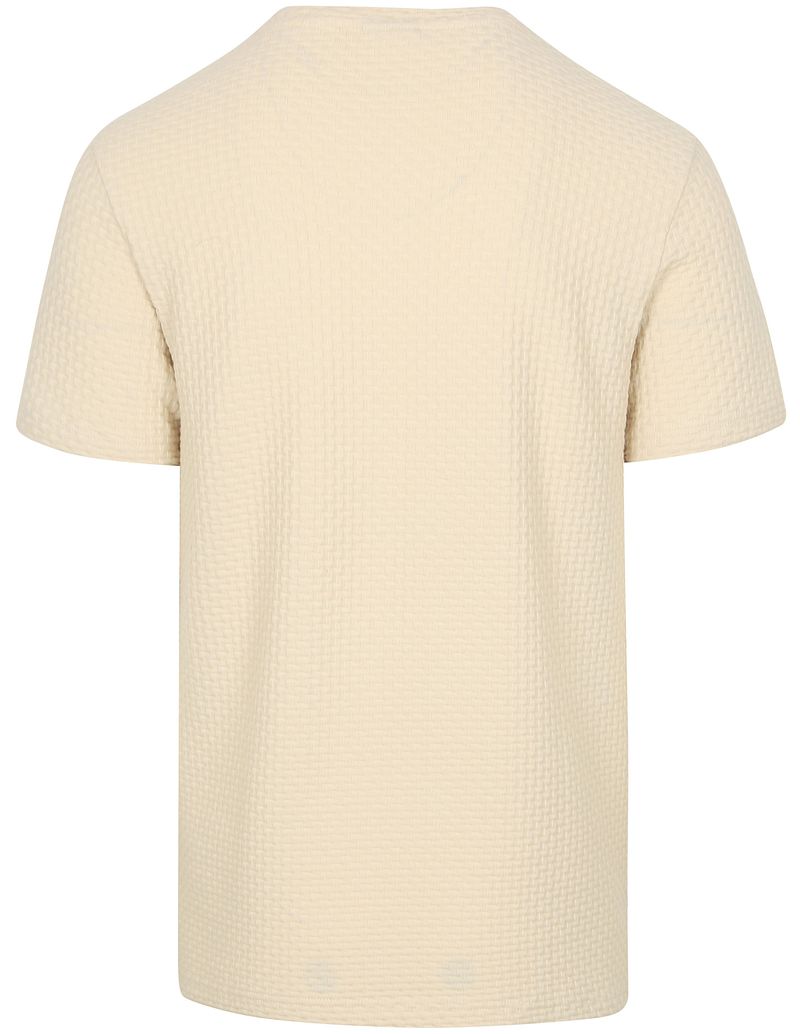 No Excess No-Excess T-Shirt Jacquard Ecru