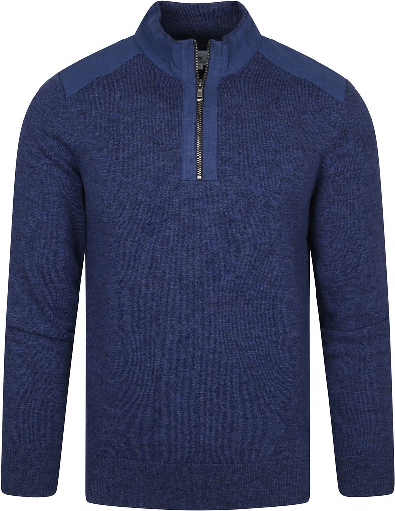 State of Art Half Zip Donkerblauw