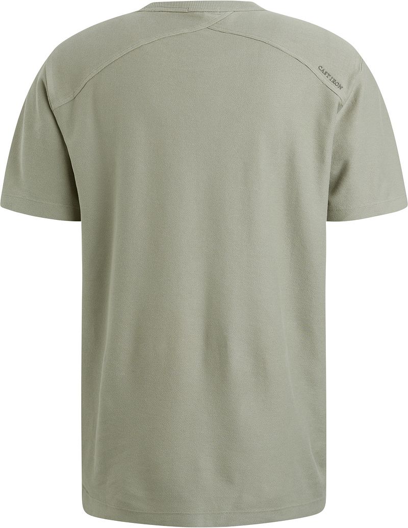 Cast Iron T-shirt Lichtgroen Print