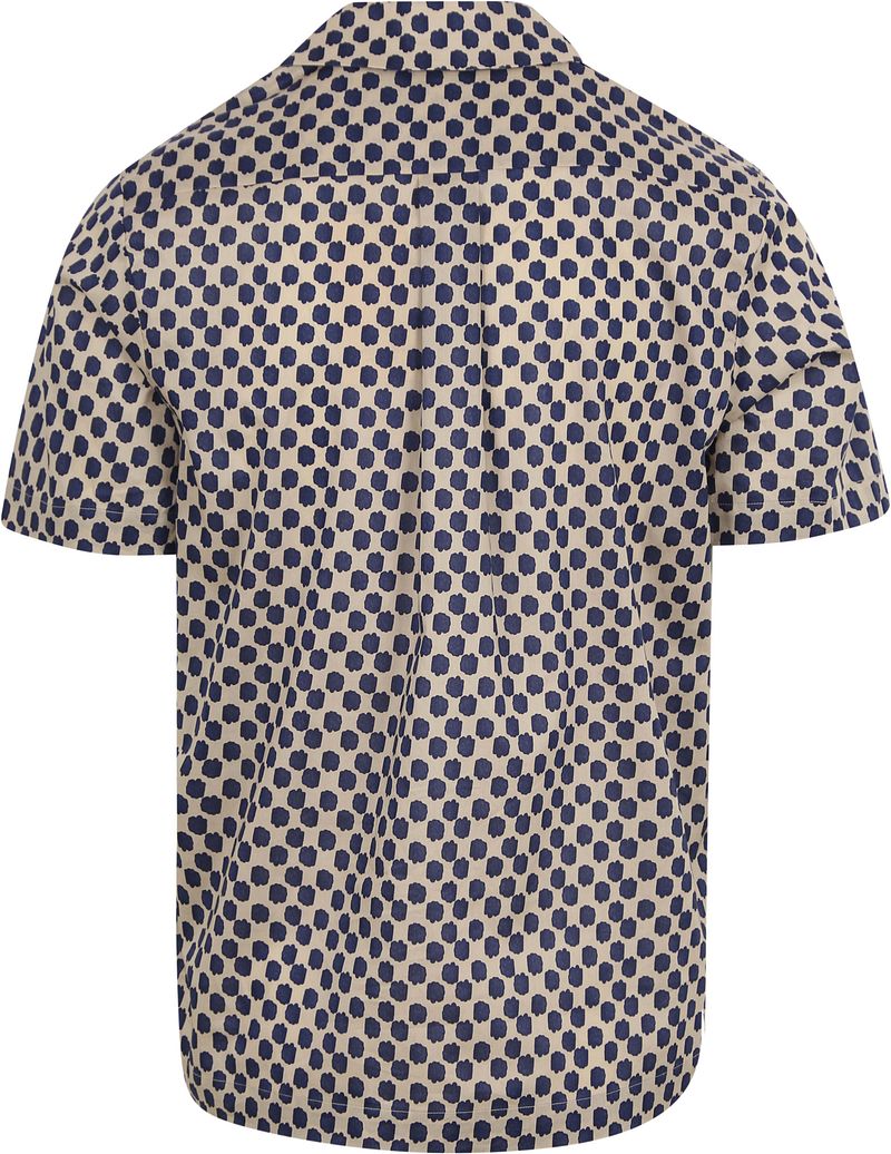 Scotch and Soda Overhemd Beige Print