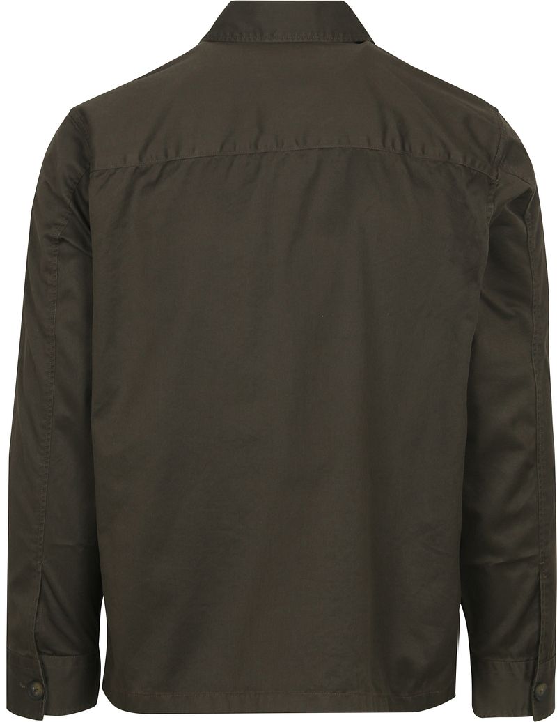 Marc O'Polo Overshirt Twill Bruin