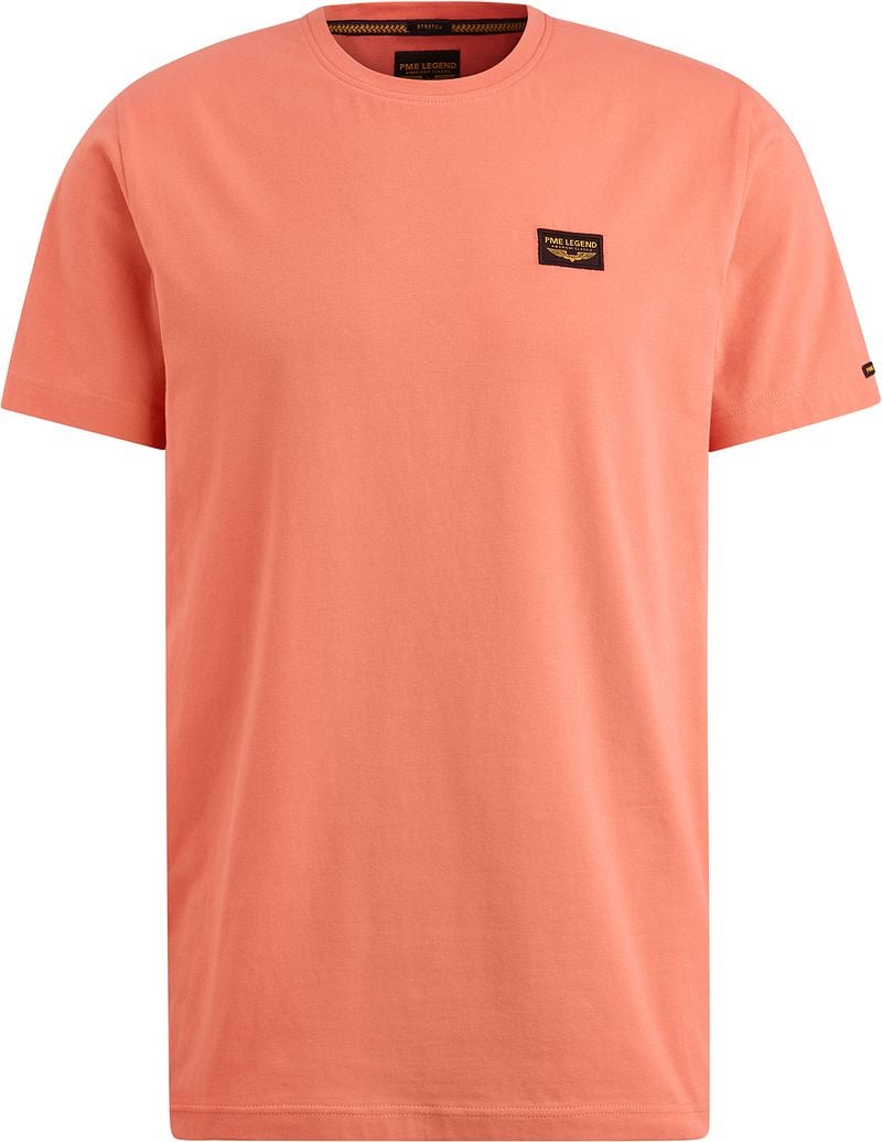 PME LEGEND Heren Polo's & T-shirts Guyver Tee Koraal