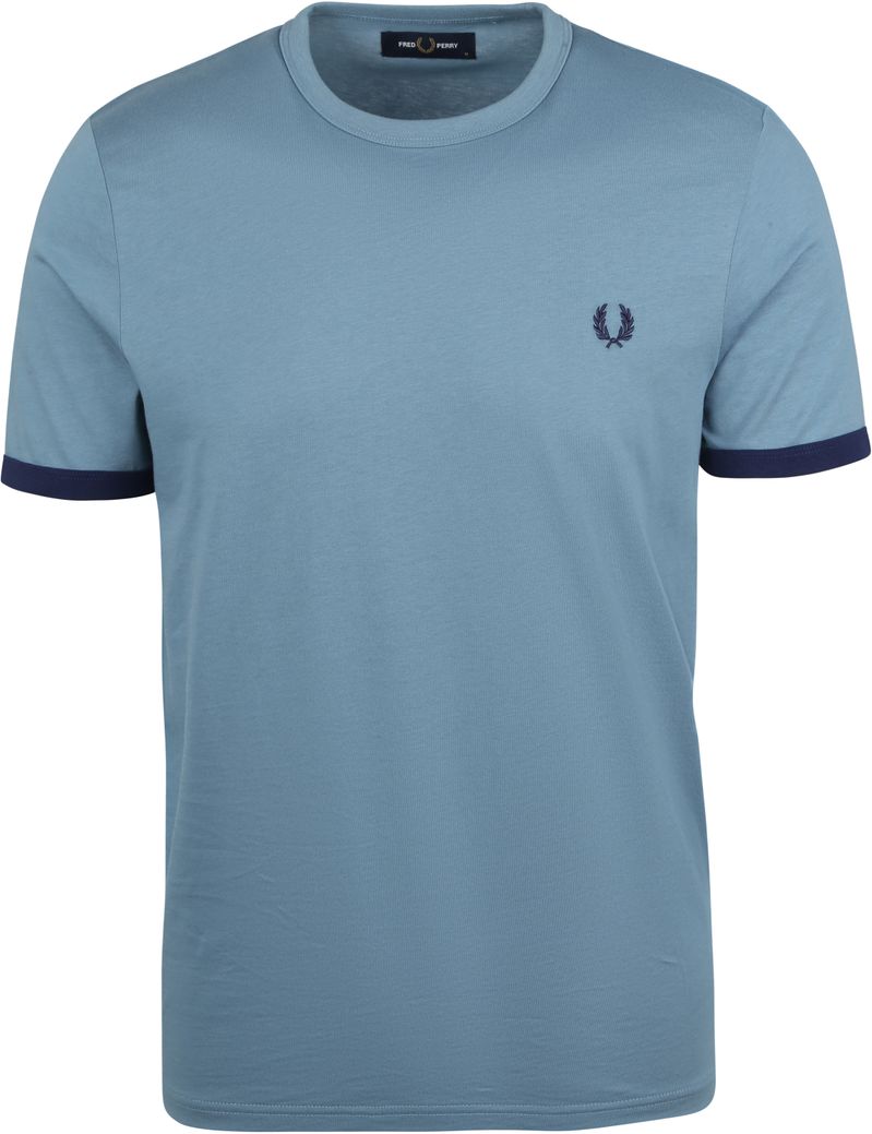 Fred Perry T-shirt M3519 Blauw