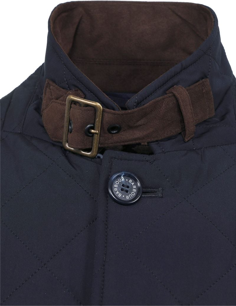 Barbour Steppjacke Quilted Lutz Navy - Größe XXL günstig online kaufen