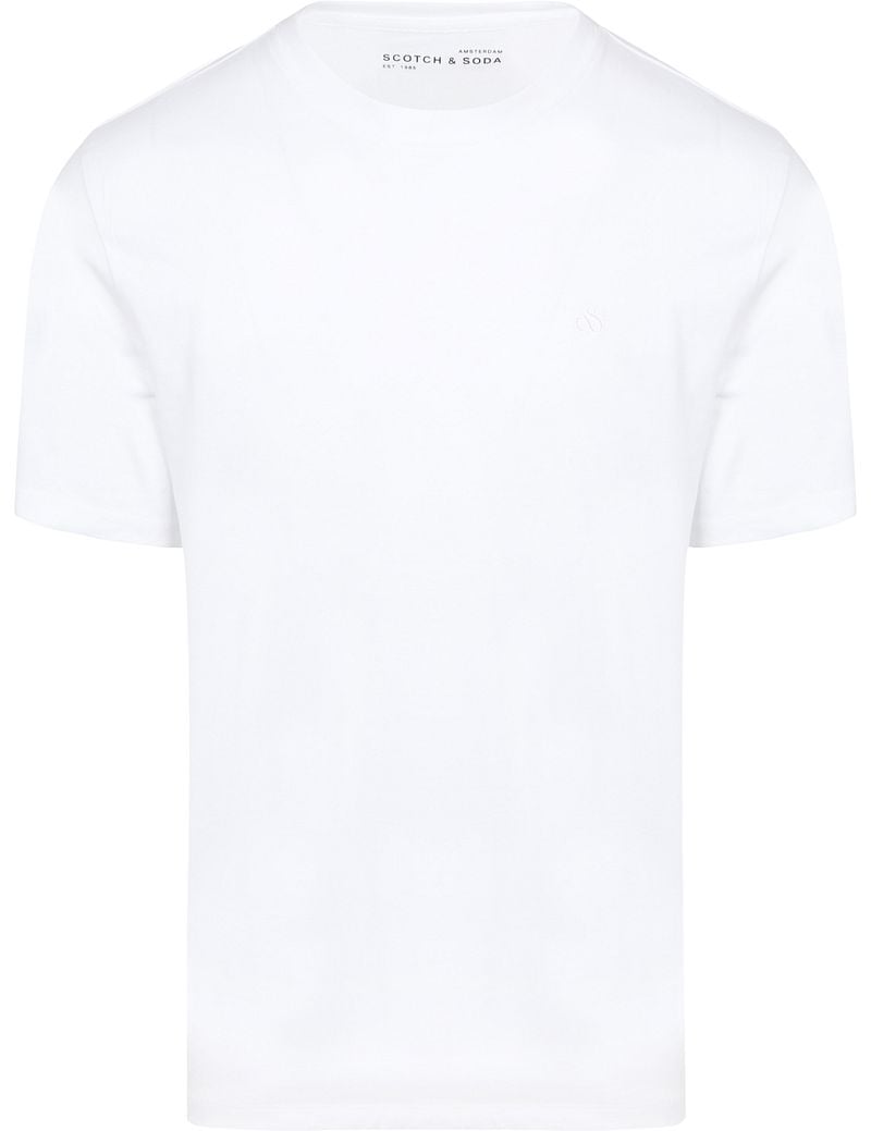 Scotch And Soda Core T-Shirt Weiß - Größe XL günstig online kaufen