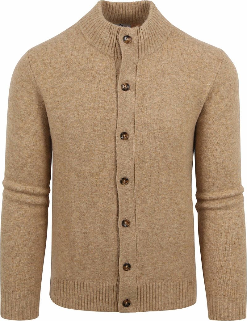 Suitable Vest Austus Wolmix Beige