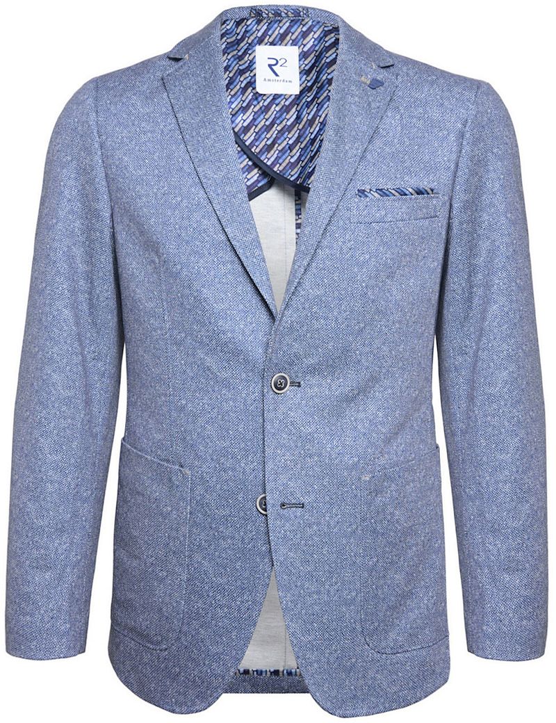 R2 Jersey Blazer Blau - Größe 54 günstig online kaufen