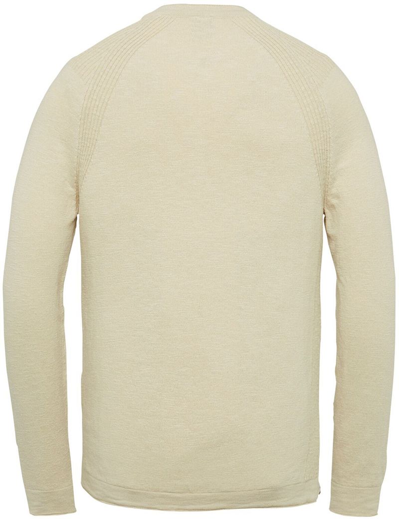 Cast Iron Leinen Pullover Beige - Größe XXL günstig online kaufen