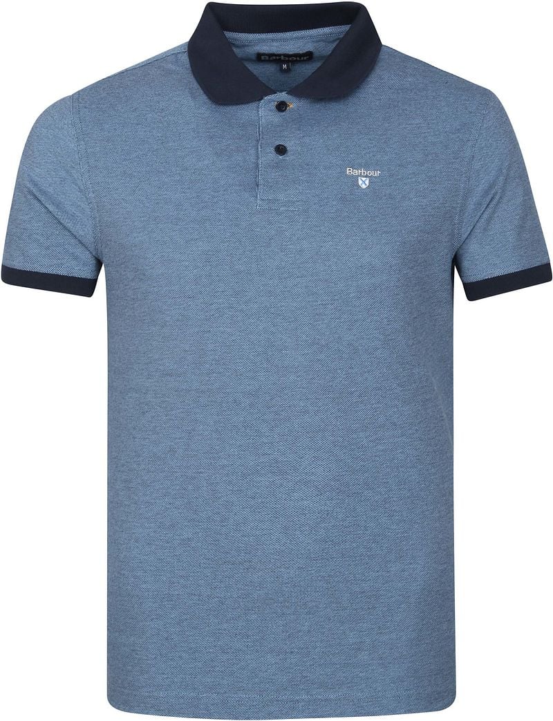 Barbour Basic Pique Poloshirt Navy - Größe XXL günstig online kaufen