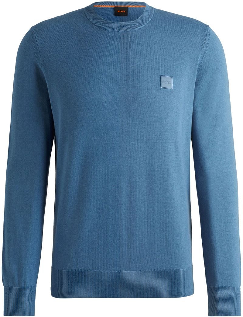 BOSS Pullover Kanovano Blau - Größe 3XL günstig online kaufen