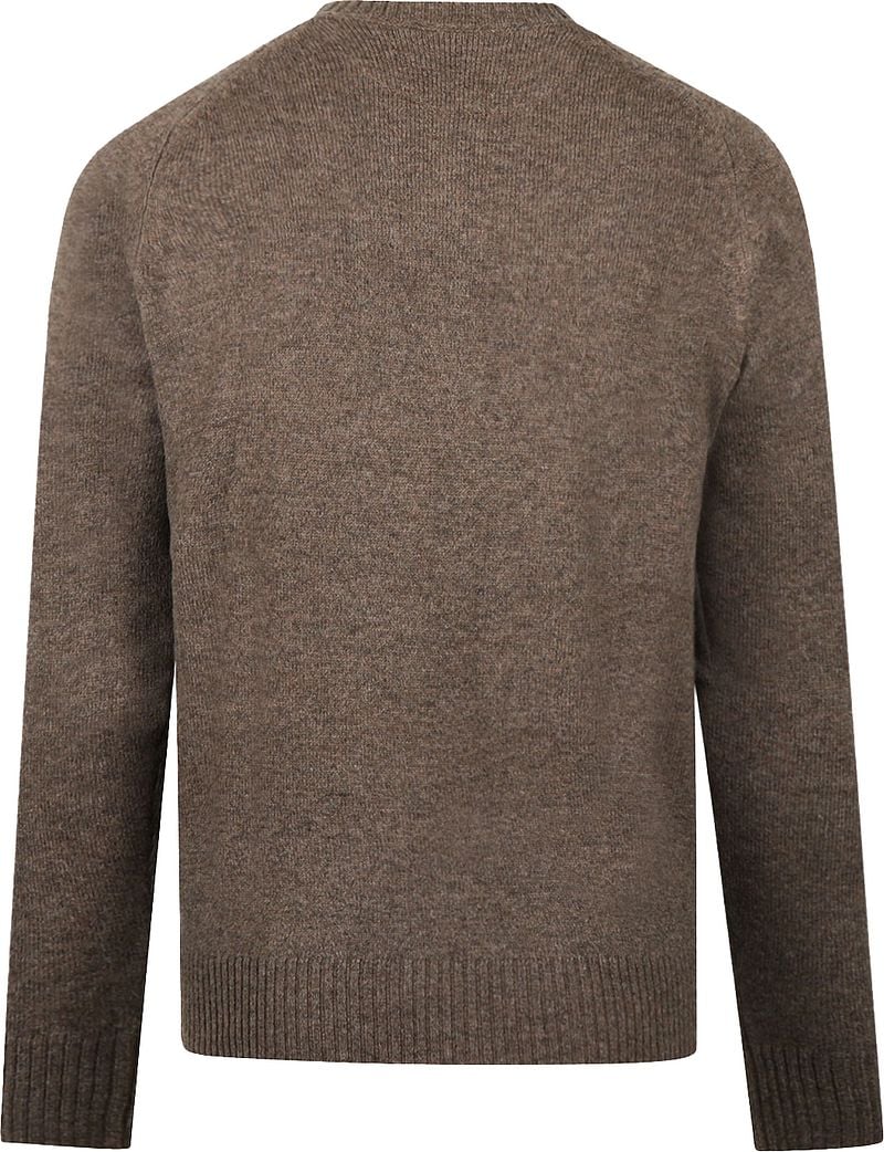 McGregor Pullover Lammwolle Melange Taupe - Größe S günstig online kaufen