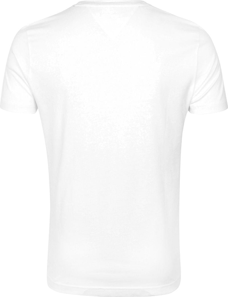 Tommy Hilfiger Logo T-Shirt Weiß - Größe L günstig online kaufen