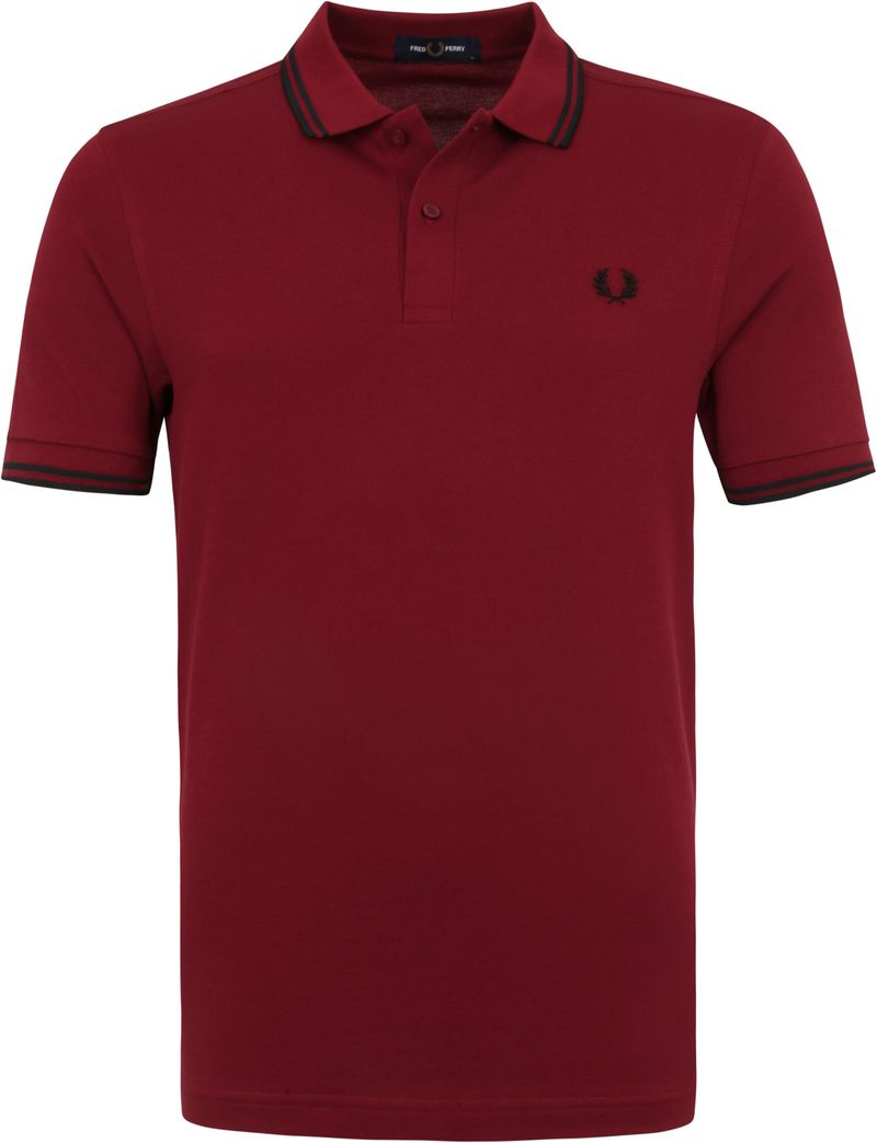 Fred Perry Polo M3600 Port Rood