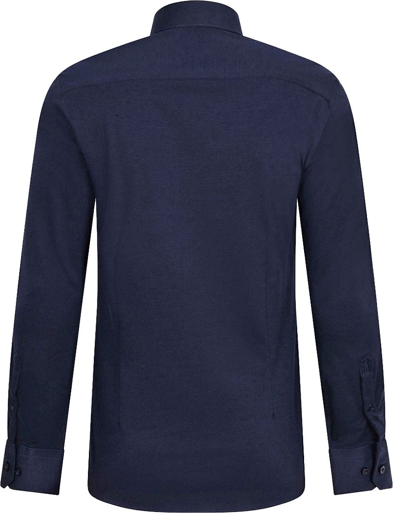 Cavallaro Piqué Hemd Navy - Größe 44 günstig online kaufen