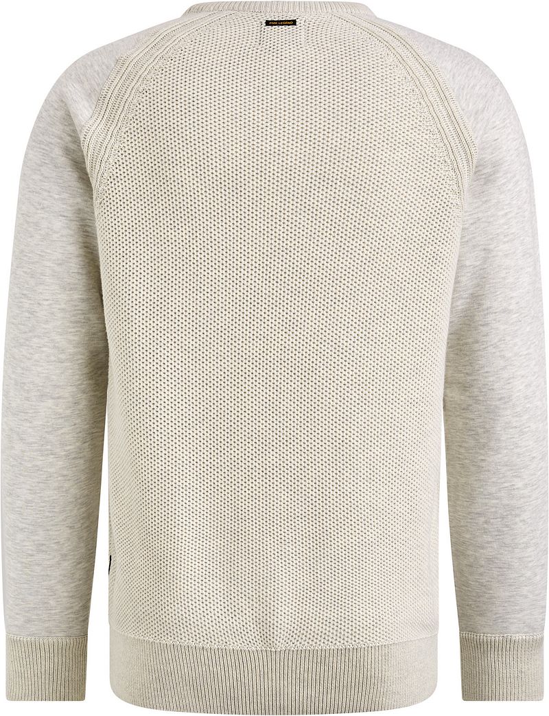 PME Legend Trui Knit Sweat Ecru