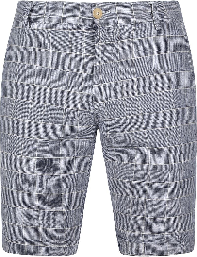 Suitable Don Short Blau Kariert - Größe XXL günstig online kaufen