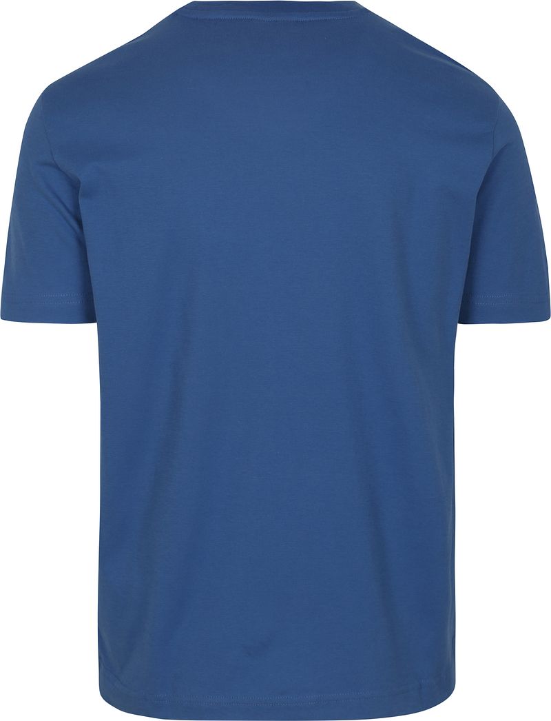 Gant T-shirt Graphic Logo Rich Blauw
