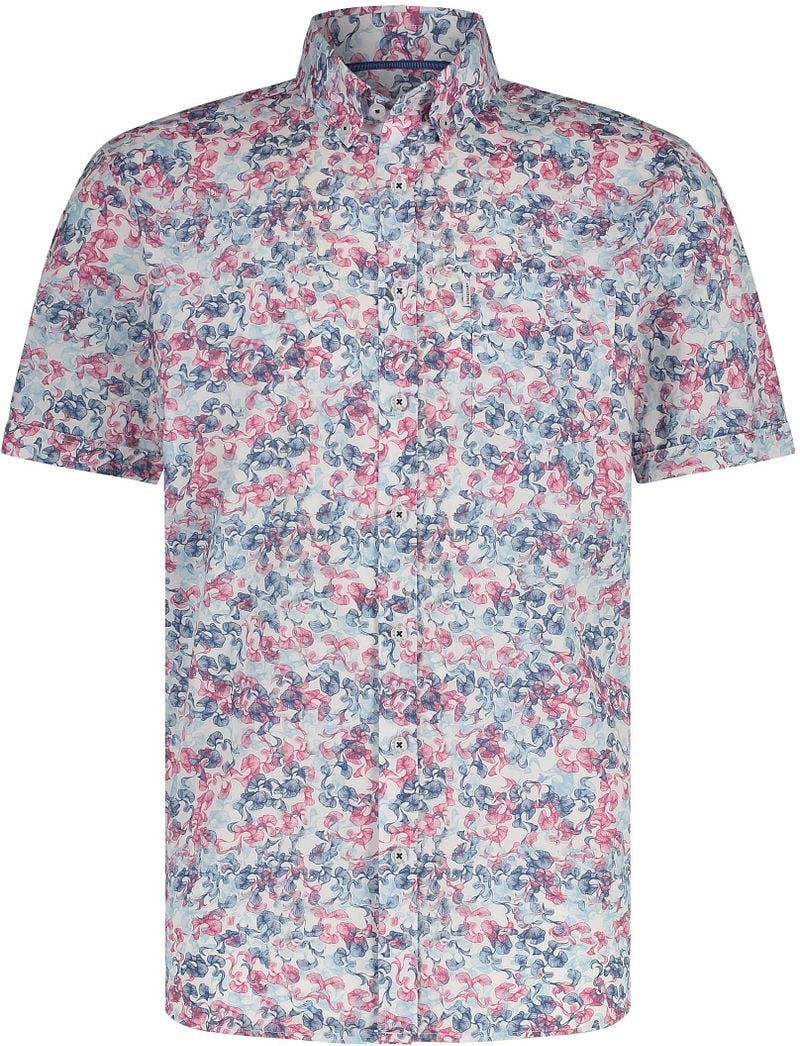 State of Art Korte Mouw Shirt Print Popli Multicolor Heren