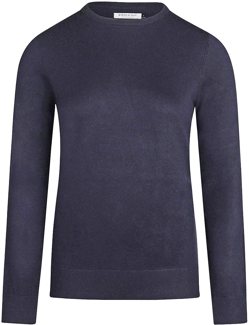 Steppin' Out Damestrui Cotton Cashmere Navy