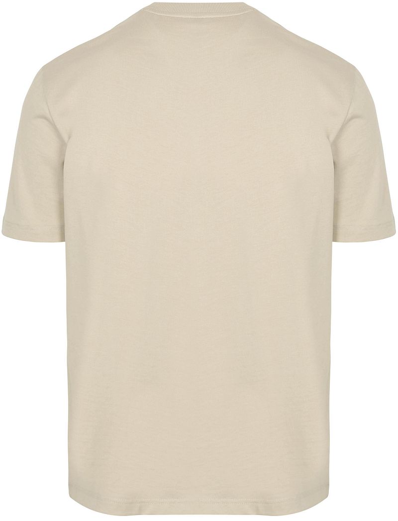 Boss T-shirt Logo Beige