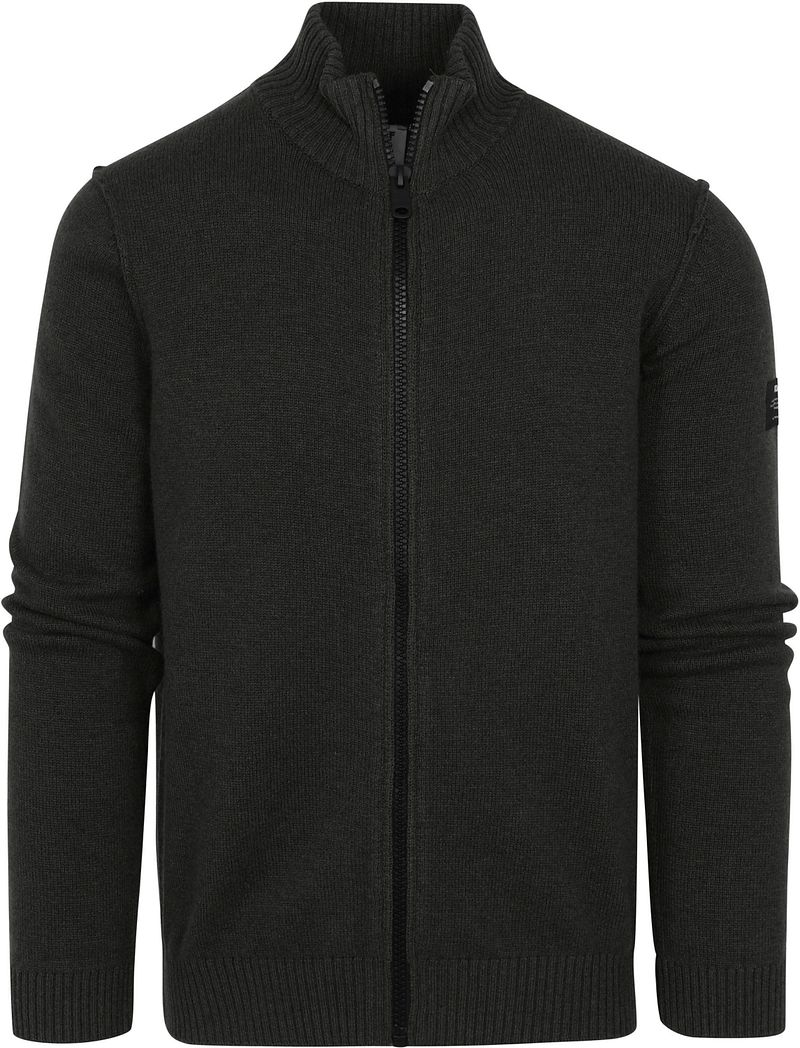Ecoalf Veste Leno Laine Anthracite Gris taille M