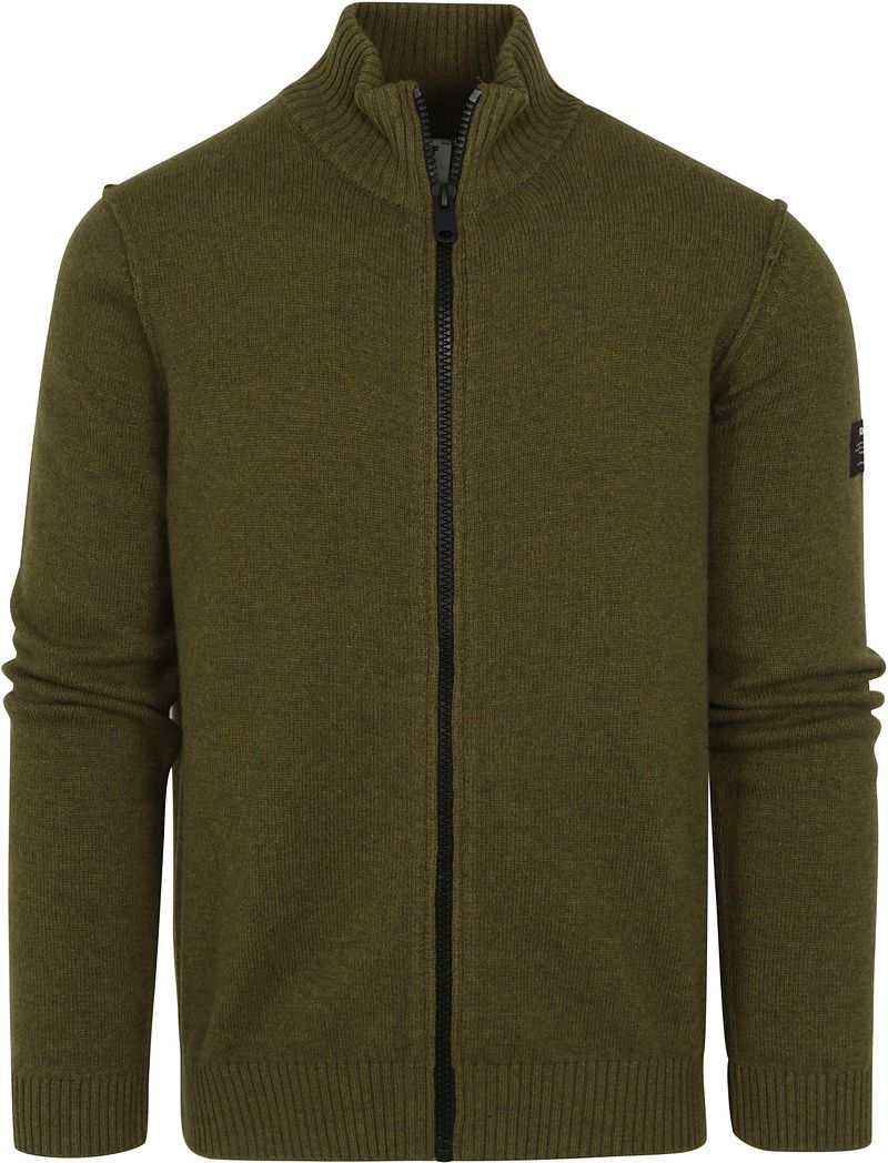 Ecoalf Veste Leno Laine Vert taille M