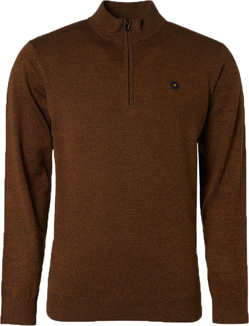 No Excess Half Zip Pullover Caramel - Größe M günstig online kaufen